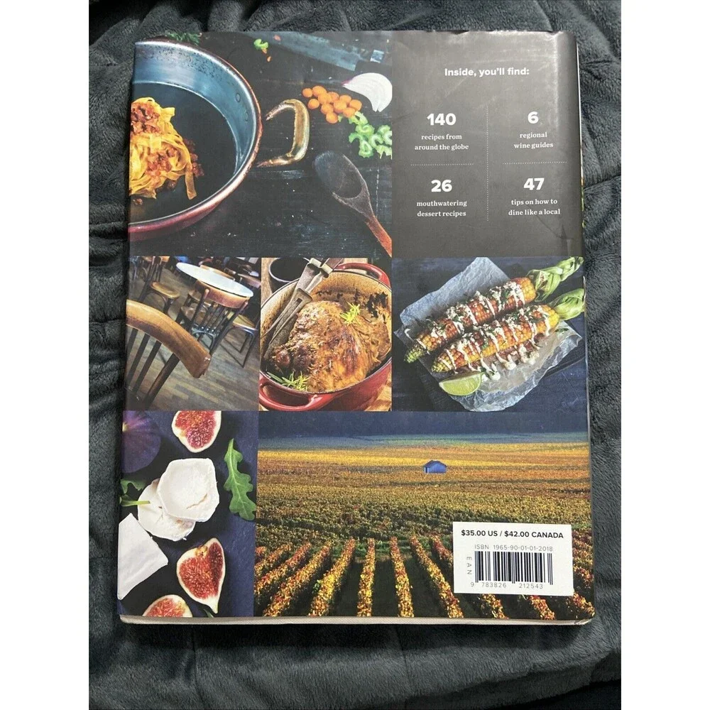 Around World Cook Book 140 Recipes Go Ahead Tours Family 320 pg Hardcover
